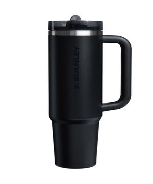 퀜처 프로투어 플립 스트로 텀블러 887ml 블랙2.0