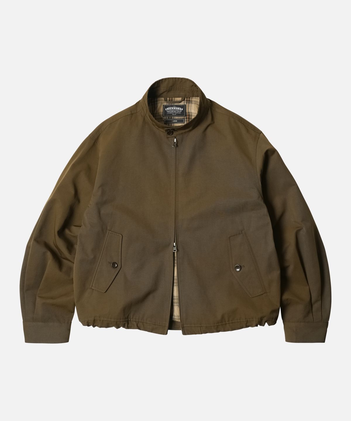 프리즘웍스(FRIZMWORKS) BUDDY HARRINGTON JACKET _ BROWN