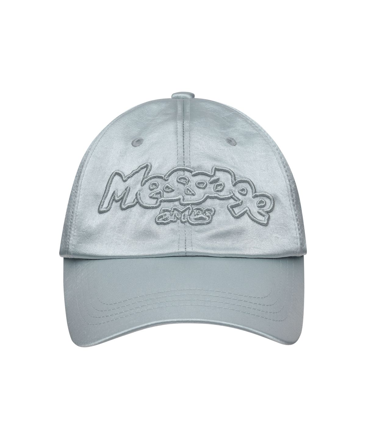 아메스 월드와이드(AMES-WORLDWIDE) MESSAGE GLOSSY BALL CAP SILVER