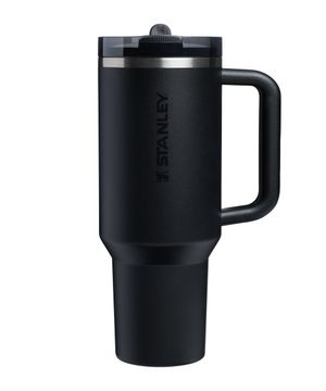 퀜처 프로투어 플립 스트로 텀블러 1.18L 블랙2.0