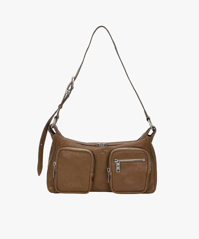 OUTPOCKET HOBO_vintage camel washed nappa