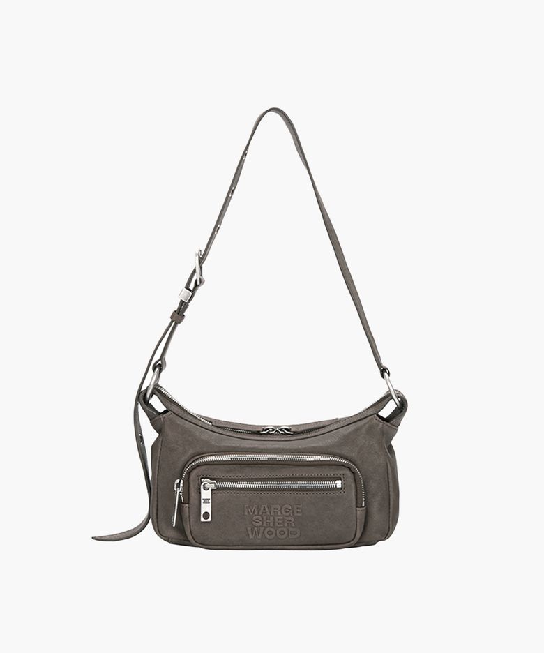 OUTPOCKET HOBO MINI_taupe washed nappa