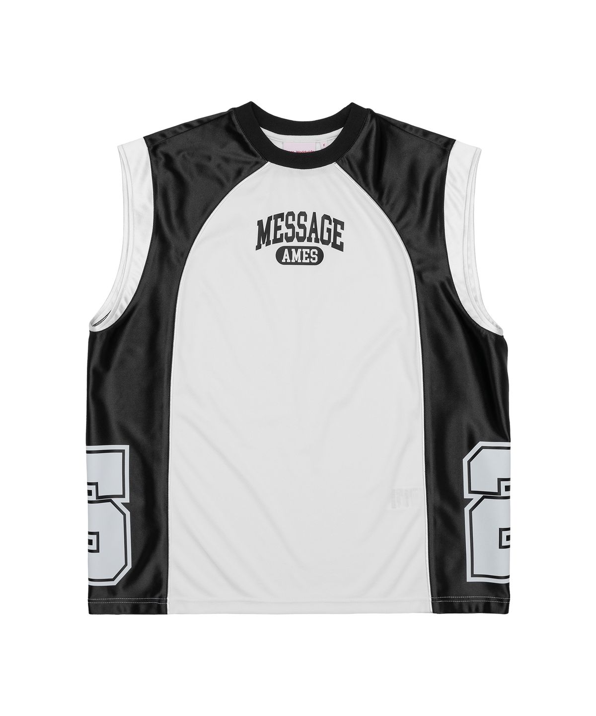 아메스 월드와이드(AMES-WORLDWIDE) SPORTY SLEEVELESS JERSEY BLACK
