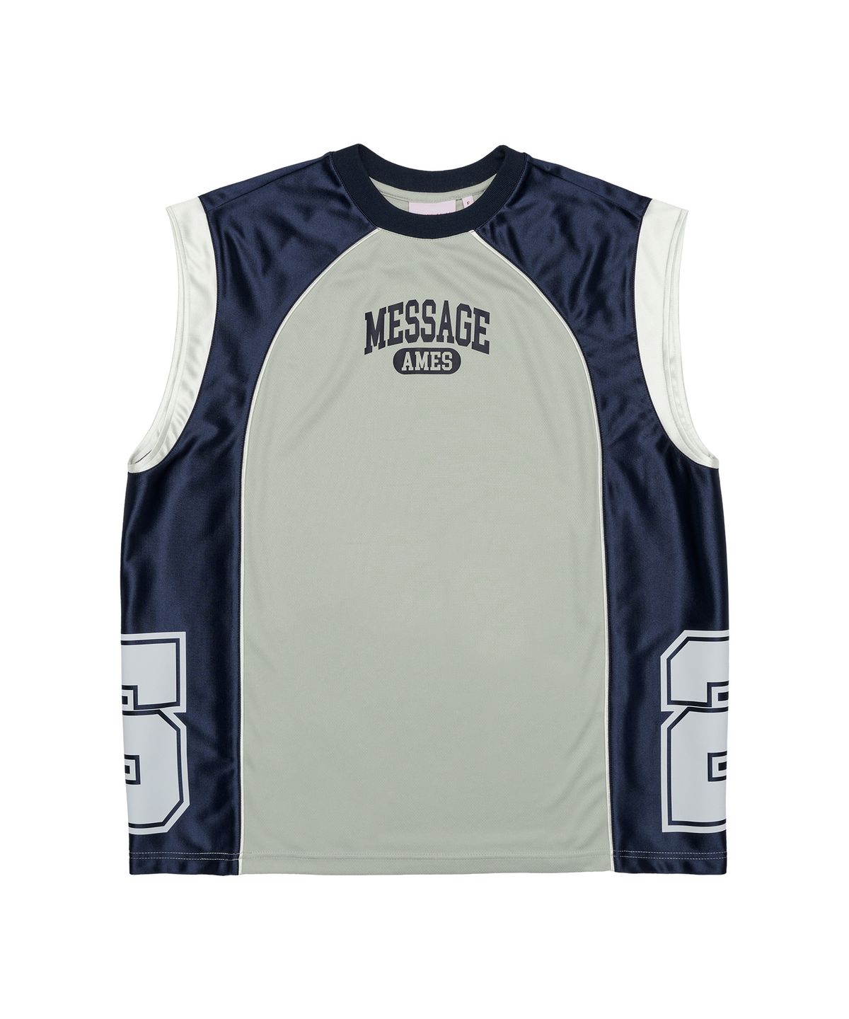 아메스 월드와이드(AMES-WORLDWIDE) SPORTY SLEEVELESS JERSEY NAVY