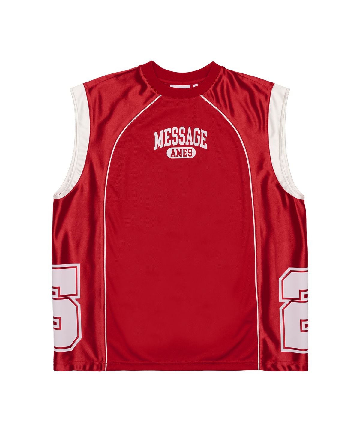 아메스 월드와이드(AMES-WORLDWIDE) SPORTY SLEEVELESS JERSEY RED