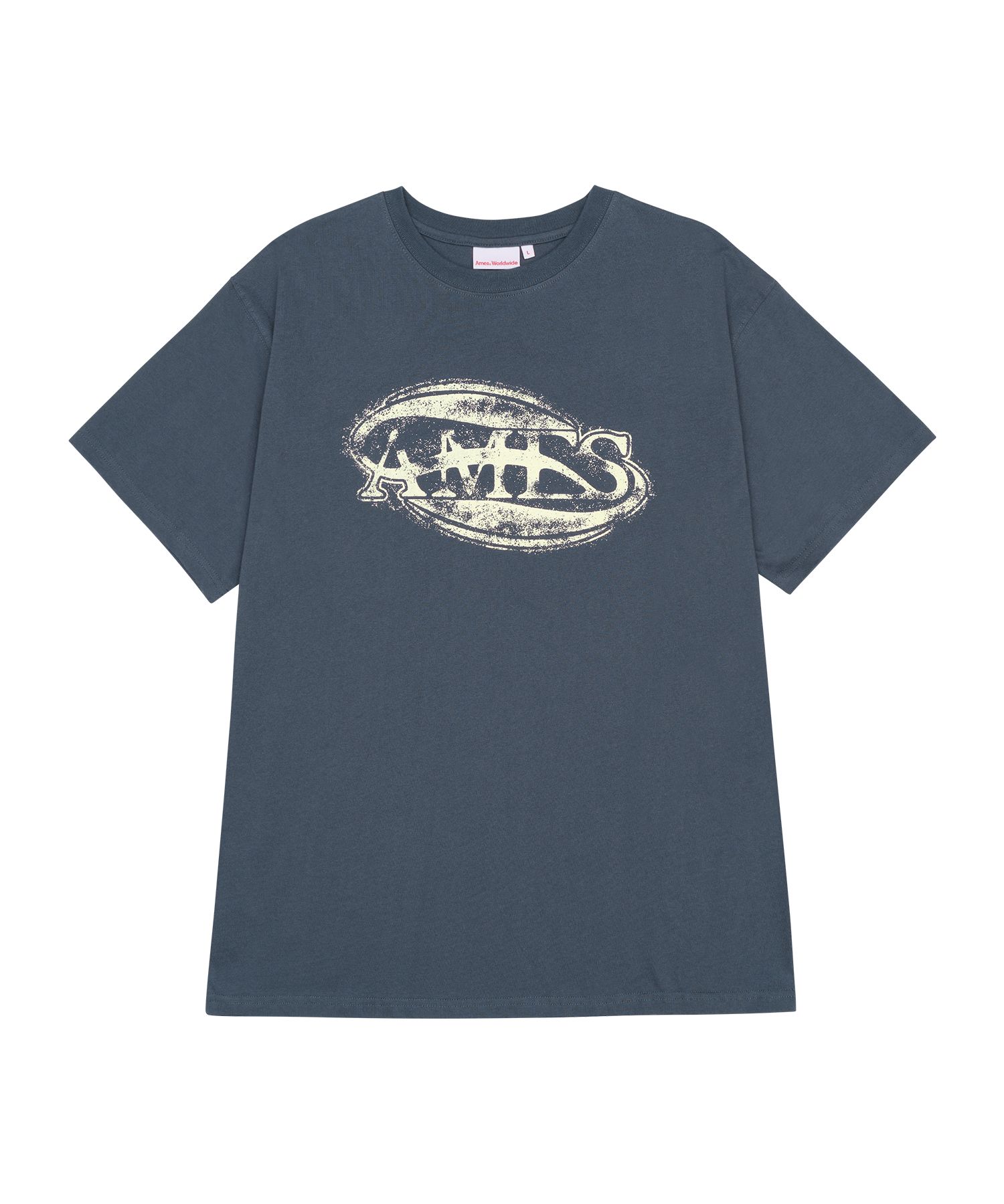 MUSINSA公式 | AMES-WORLDWIDE CIRCLE LOGO TEE NAVY