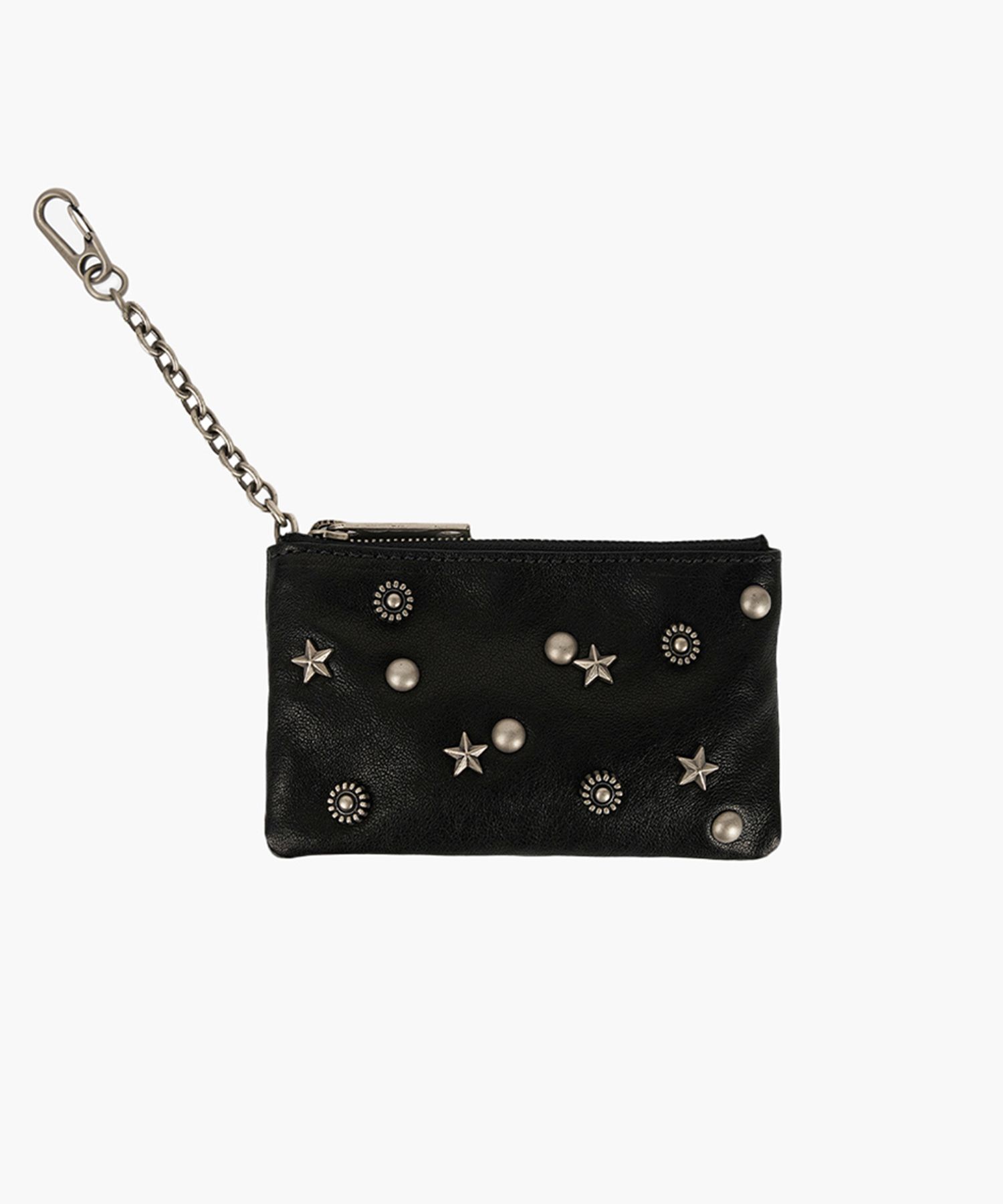 [Margesherwood ] / ☆ FULL STUD ZIPPER WALLET MUSINSA | MARGESHERWOOD FULL STUD ZIPPER WALLET_4colors