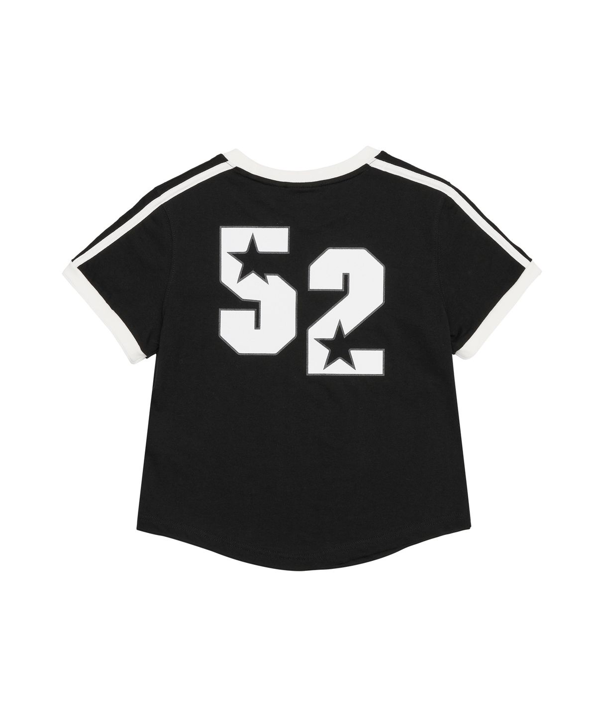 아메스 월드와이드(AMES-WORLDWIDE) A NUMBERING LINETAPE TEE BLACK