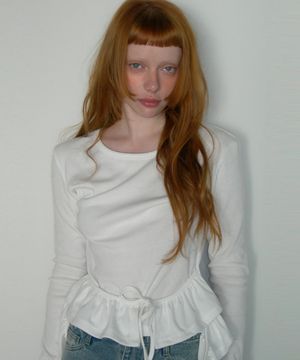 Double Layered Long Sleeve White