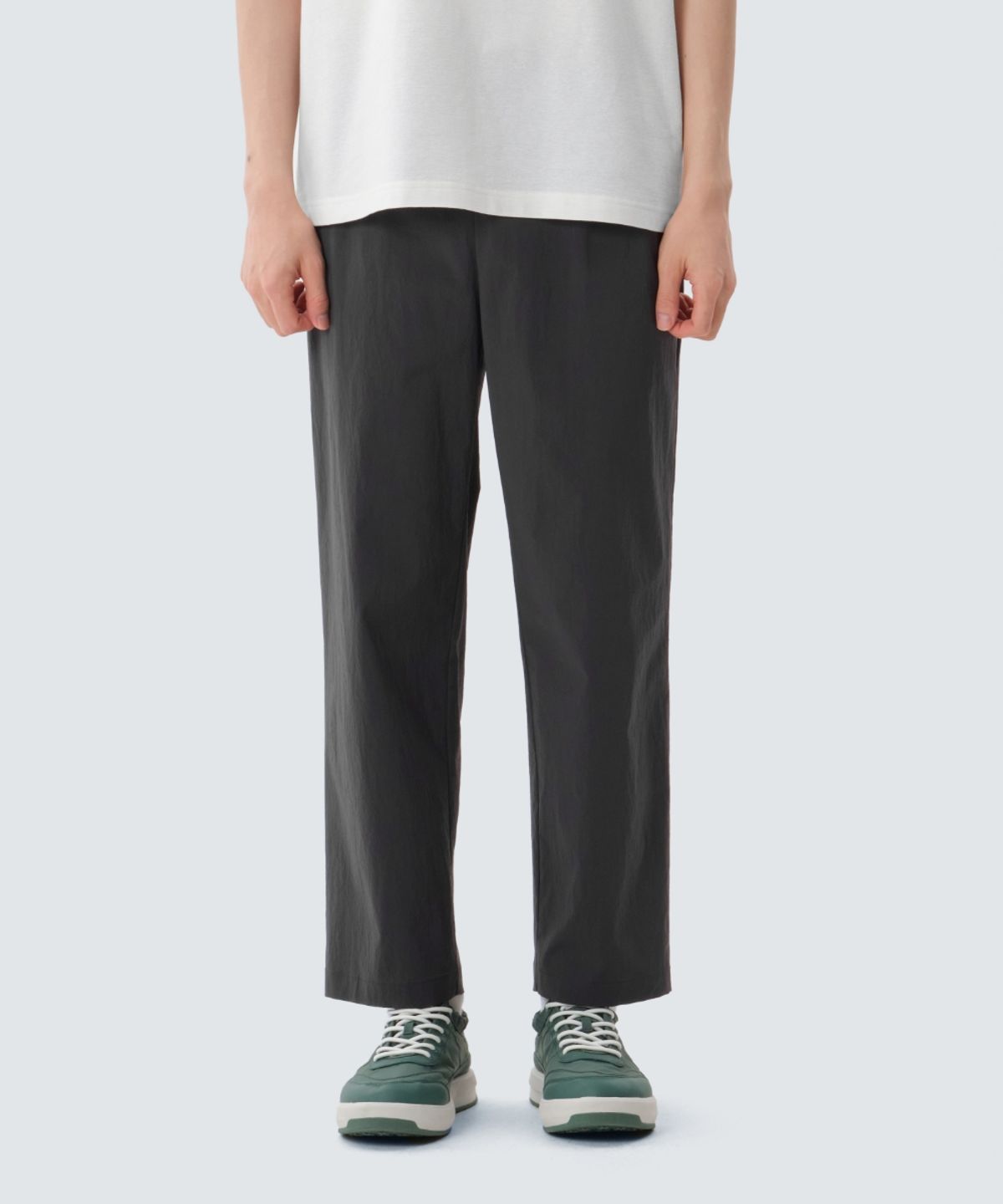 스노우피크 어패럴(SNOWPEAK APPAREL) 루트 세미 와이드 팬츠 (S25MMRPT21) Charcoal