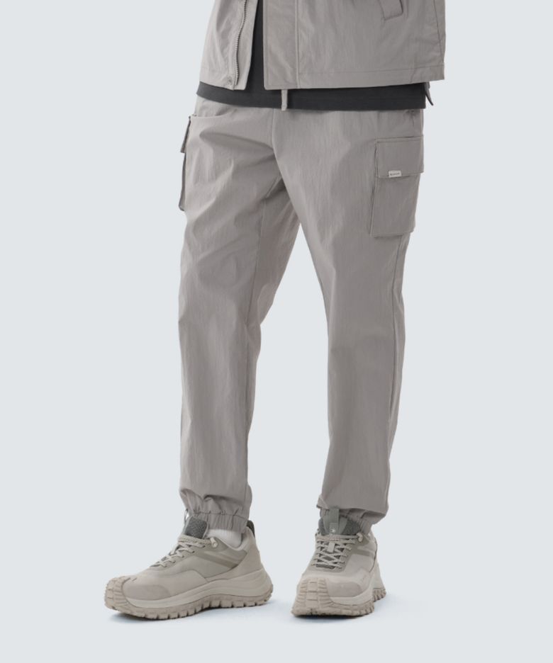 루트 카고 조거 팬츠 (S25MURPT60) Fog Gray