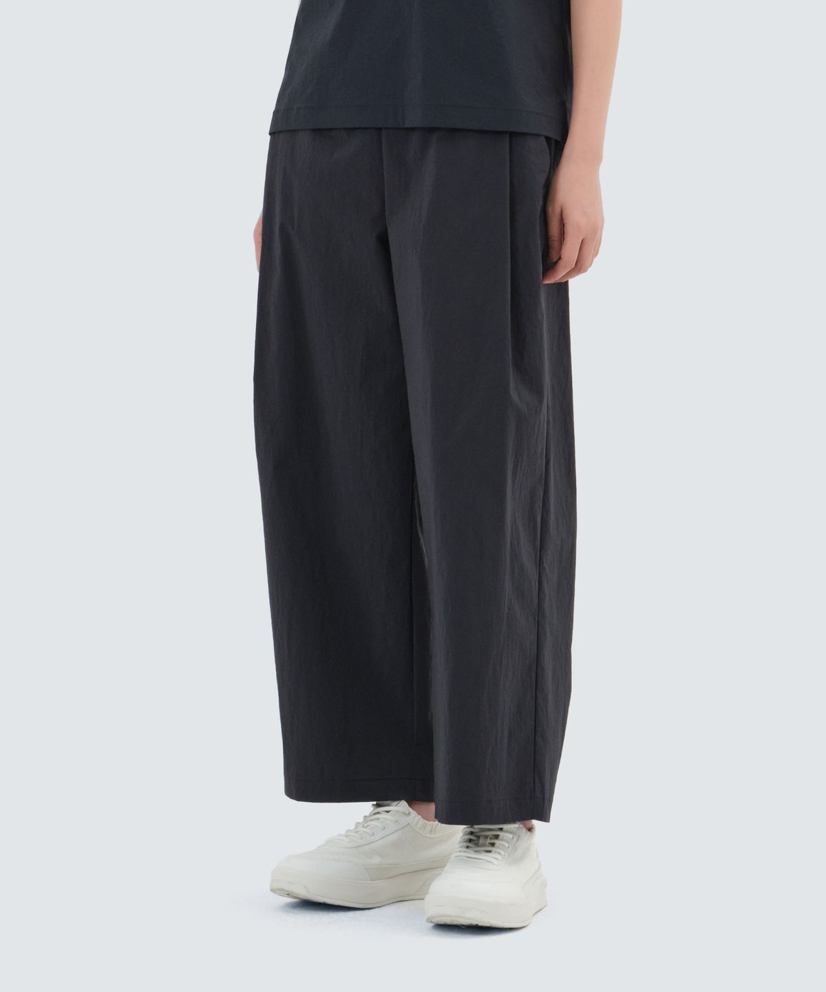 스노우피크 어패럴(SNOWPEAK APPAREL) 루트 여성 세미 와이드 팬츠 (S25MWRPT22) Navy