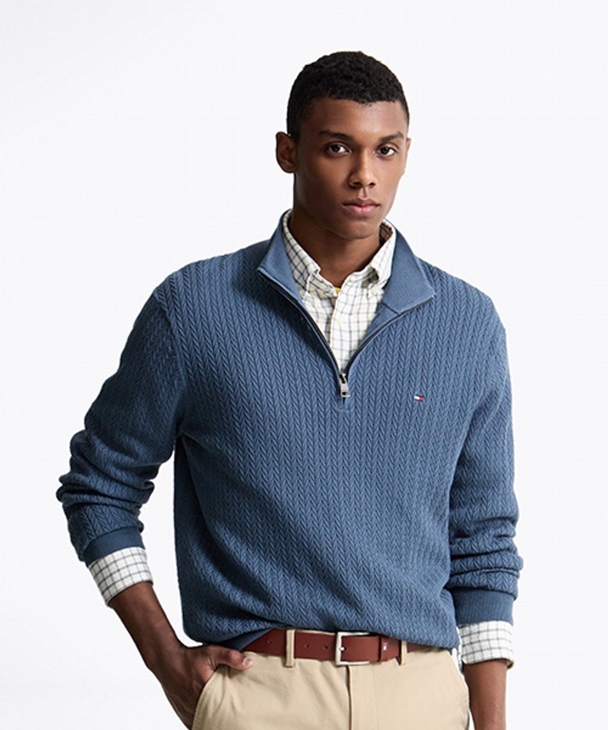 타미힐피거(TOMMY HILFIGER) 뉴 덴톤 벨트 3.5 (T12F0ABE020MT1257)