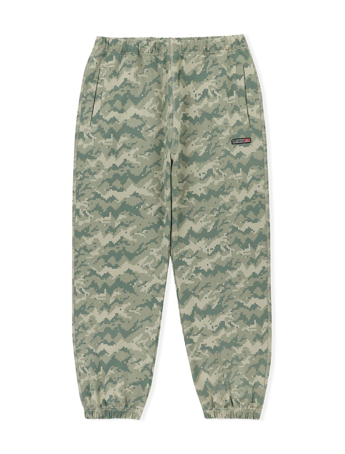 예스아이씨(YESEYESEE) SN Camo Sweatpants Jungle