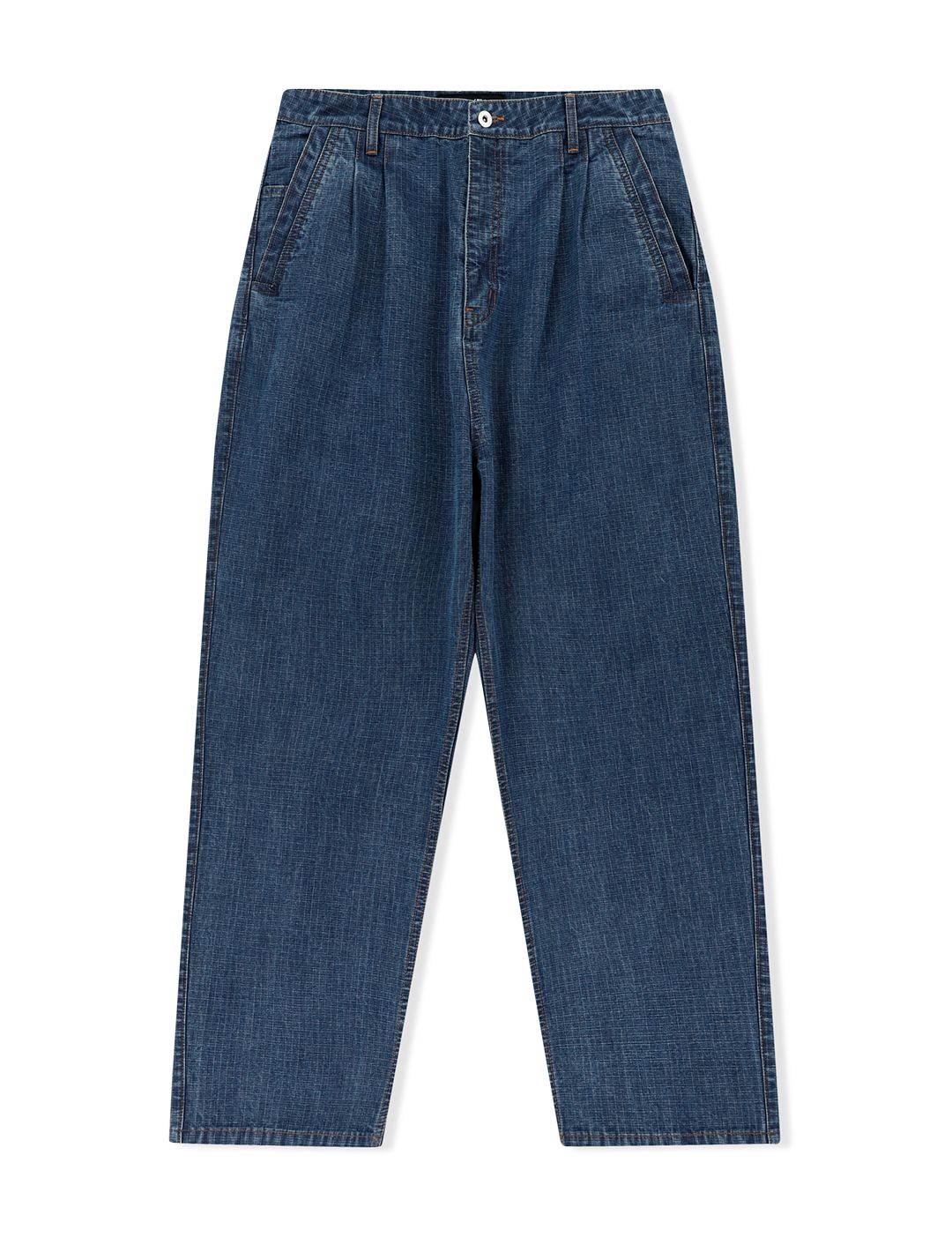 MUSINSA公式 | YESEYESEE Two Tucked Ripstop Denim Pants
