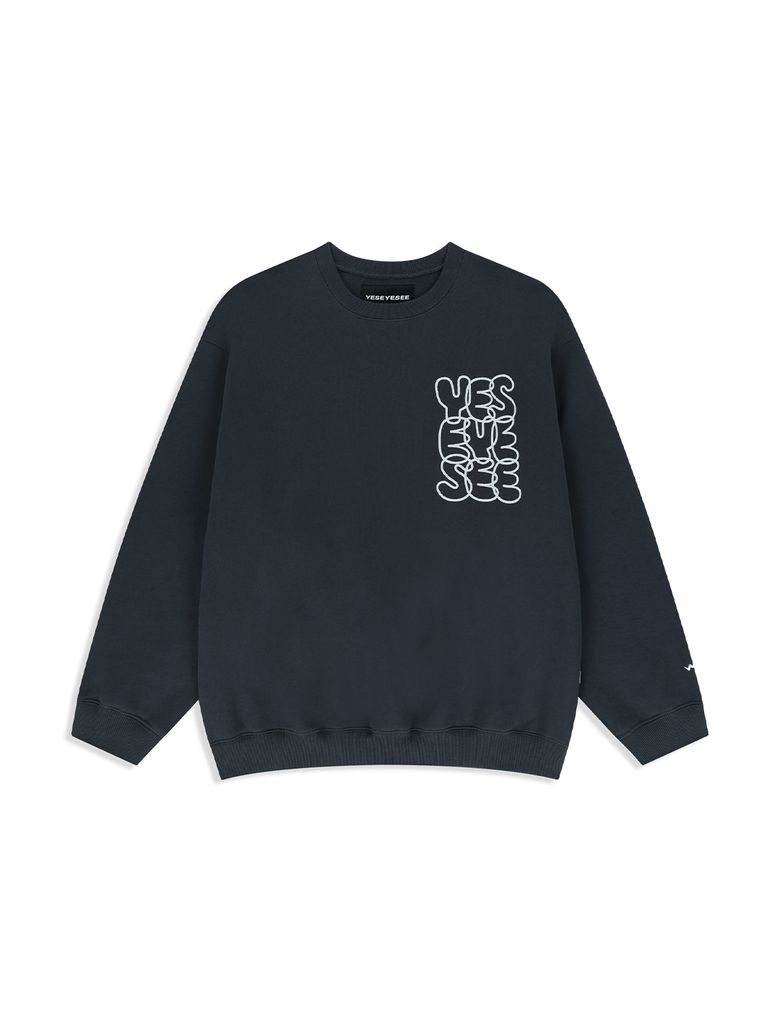 [25FW] C-Logo Sweatshirt Charcoal