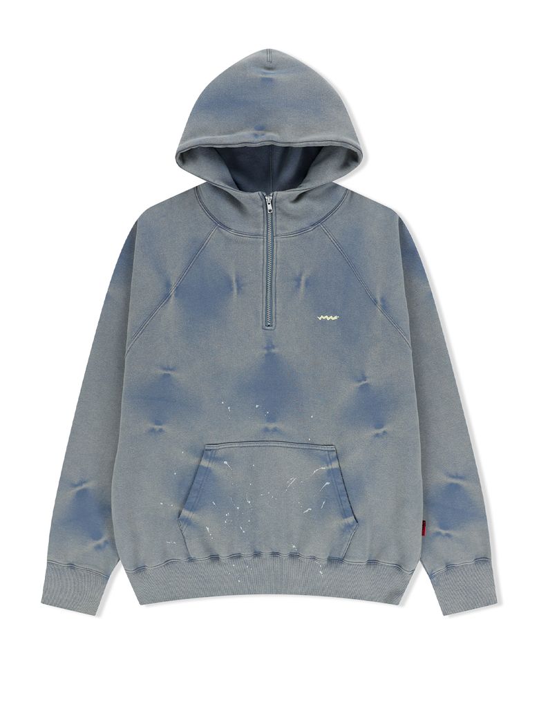 SN Painted Hoodie Smoky Blue