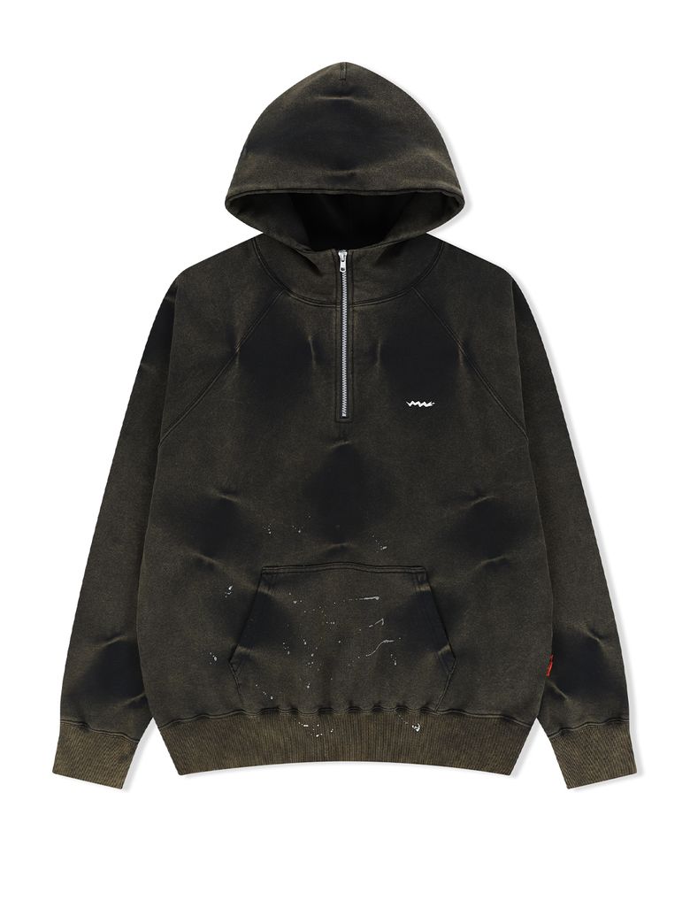 SN Painted Hoodie Black