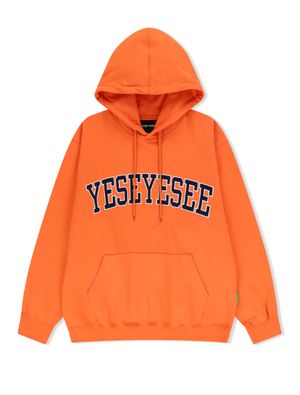 Arch Logo Hoodie Orange