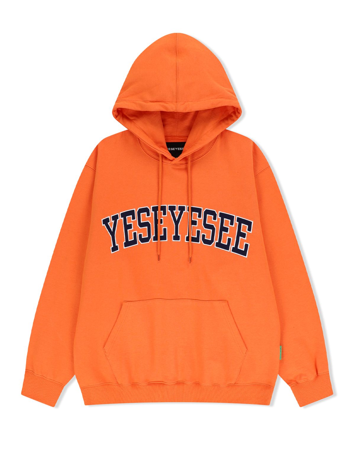 예스아이씨(YESEYESEE) Arch Logo Hoodie Orange