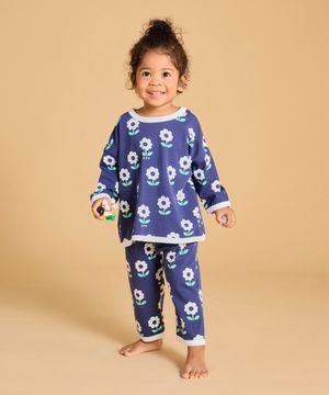 플로럴헐랭실내복 계란꽃