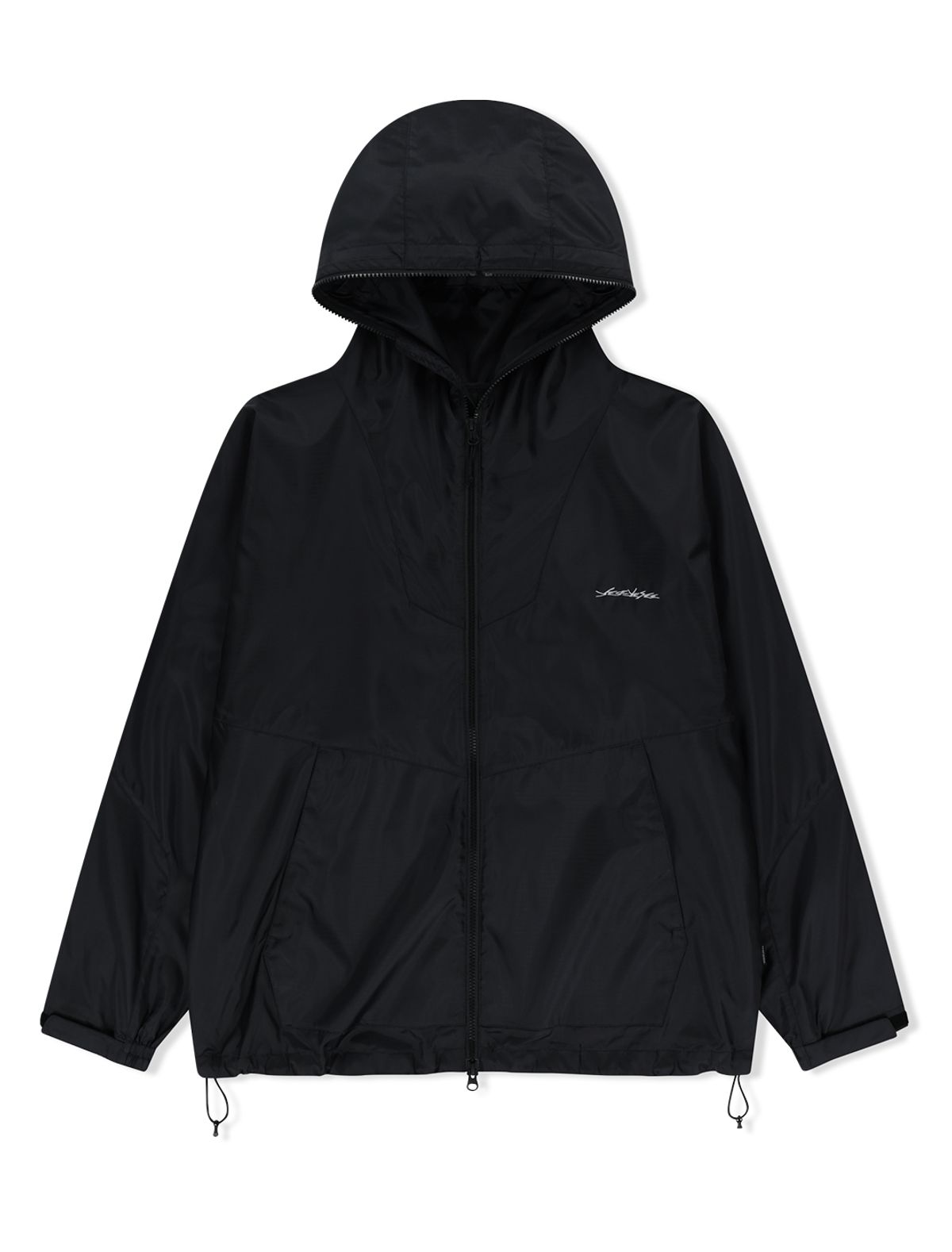 예스아이씨(YESEYESEE) Equip Windbreaker Black