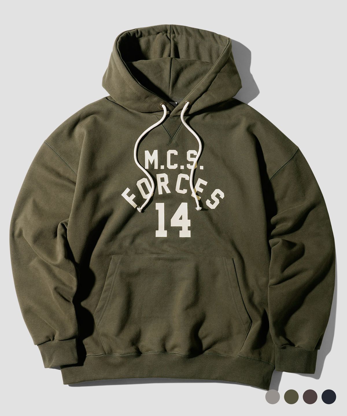 퍼스텝(PERSTEP) 마린 후드 카키 BJHD4682