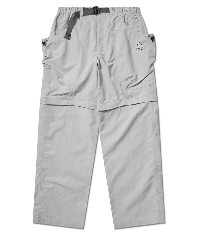 W) 기가와트(GIGAWATT) 2WAY 컨버터블 팬츠 (세미와이드핏) GREY