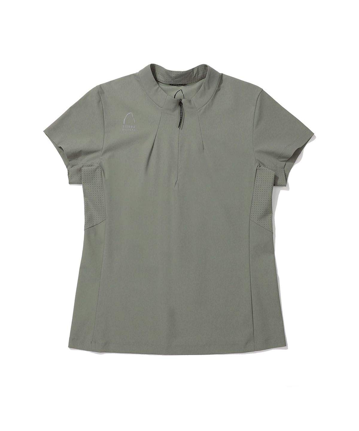 시에라디자인(SIERRA DESIGNS) W) 플린트(FLINT) 반집업 티셔츠 KHAKI