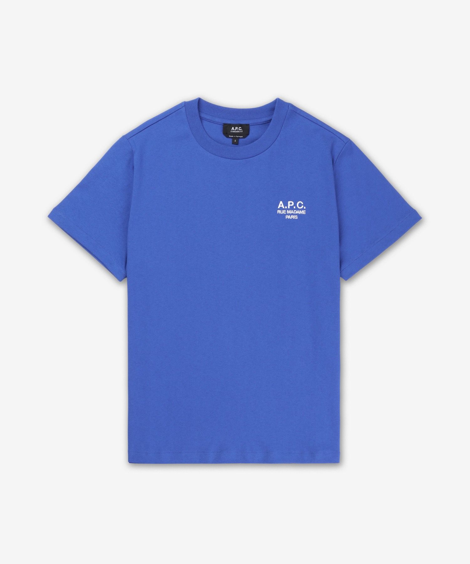 MUSINSA | A.P.C. Lou Madame Regular Fit Short Sleeve T-Shirt