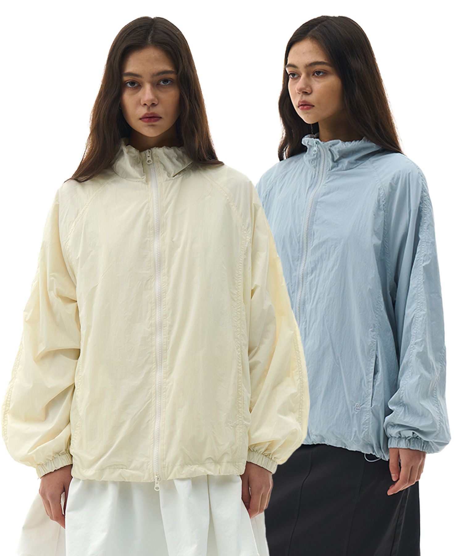 MUSINSA | PLACE STUDIO Authentic Two Way String Nylon Windbreaker ...