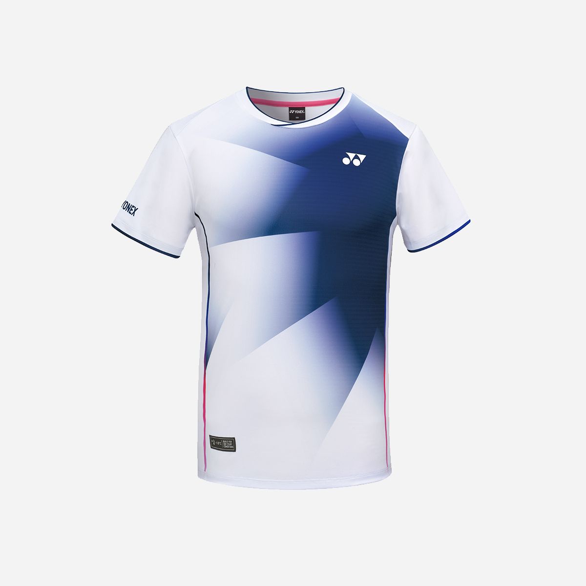 요넥스(YONEX) 251TS027M 블루 남성용 러프 터치 그래픽 게임웨어