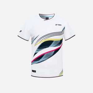 251TS035M 화이트 남성용 네온 컬러 포인트 게임웨어