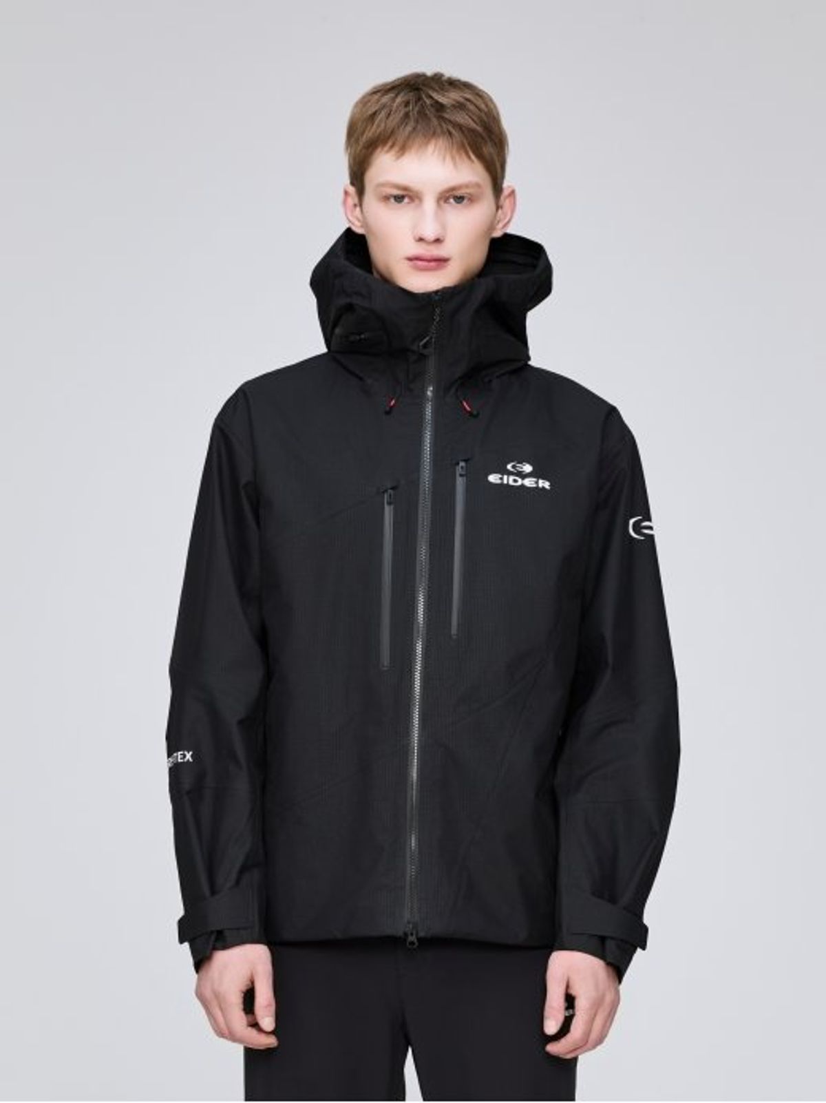 아이더(EIDER) HERITAGE (헤리티지) 남성 고어텍스 3L 방수 자켓_Black