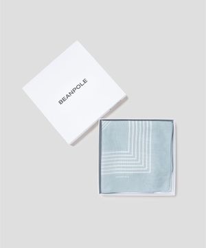 쉬폰 스퀘어 스카프 - 라이트 그린