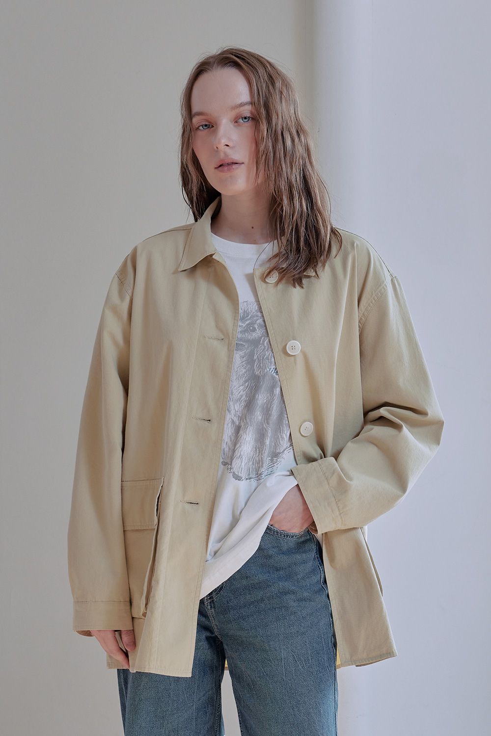 AFTERHOURS ♥ VINTAGE FRENCH WORK JACKET /追跡付 ZNAP16B1_cd6e5d62-36be-463c-