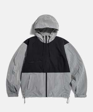 Multi Zip Hoodie Grey