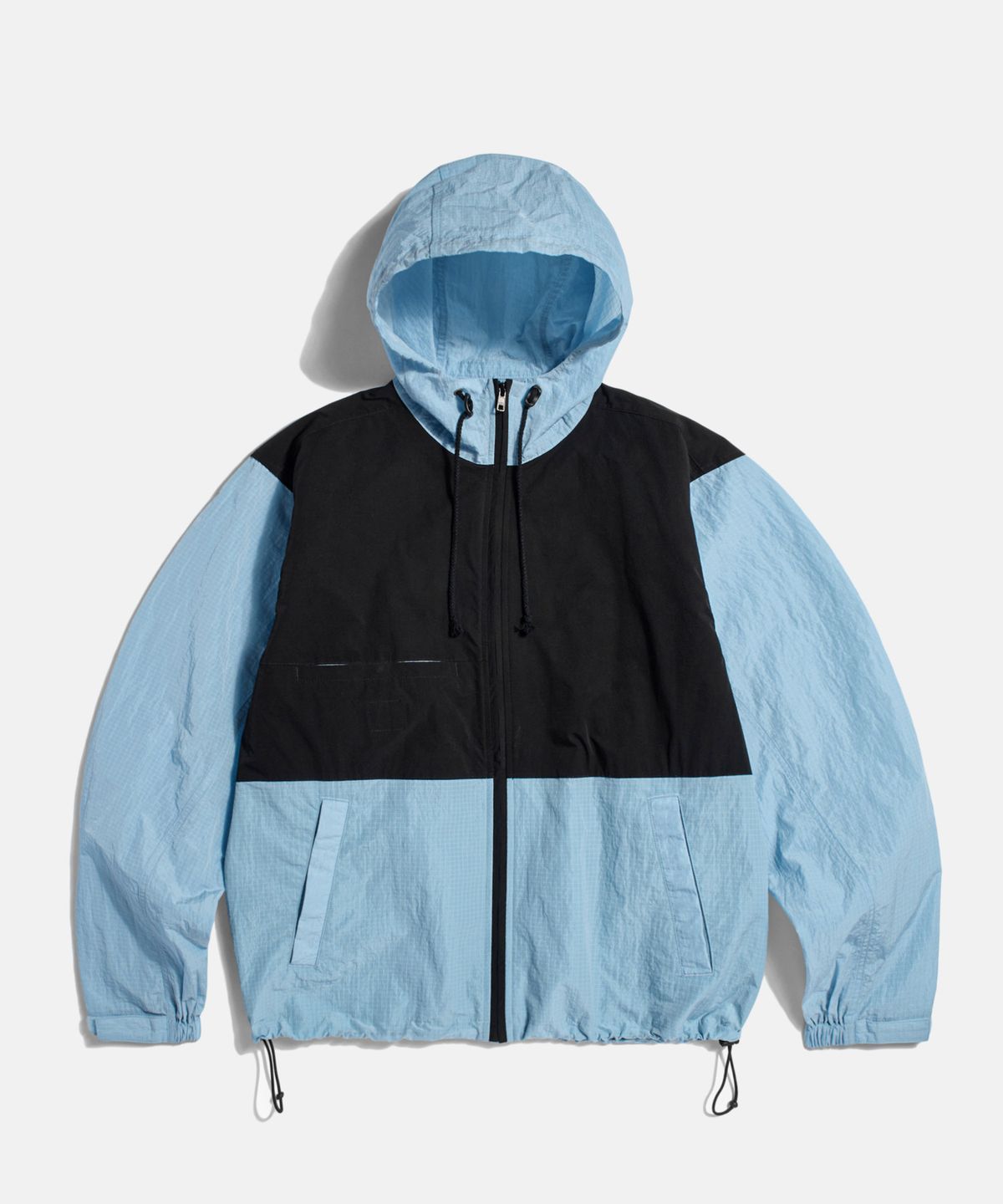 피도디도(FIDO DIDO) Multi Zip Hoodie Blue