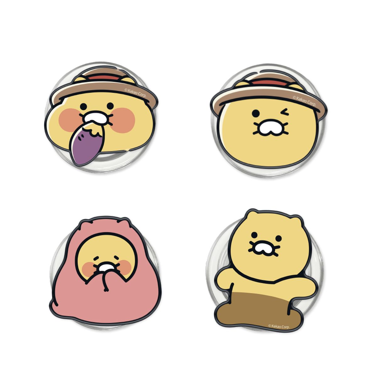태그그립(TAGGRIP) [카카오프렌즈] 춘식이 교통카드 태그그립 맥세이프