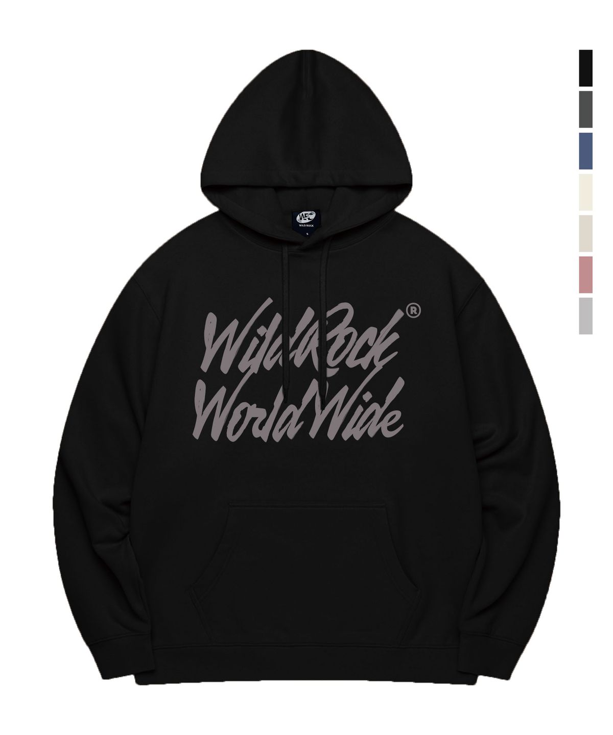 와일드락(WILDROCK) 월드와이드 그래피티 오버핏 후드 (7 COL)