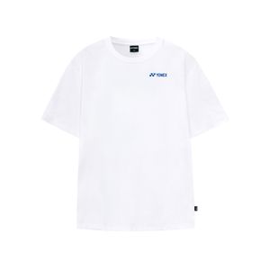 251TS042U 화이트 남녀공용 코트 드로잉 반팔 티셔츠