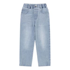 BZ14PT01SB 스카이 블루 배기 워싱 데님팬츠