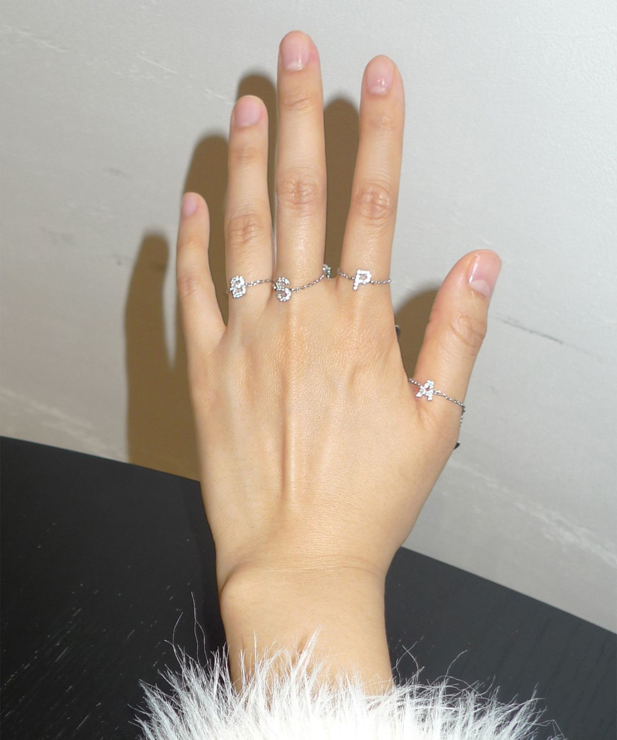 마르타(MARTA) 925 silver. Initial ring