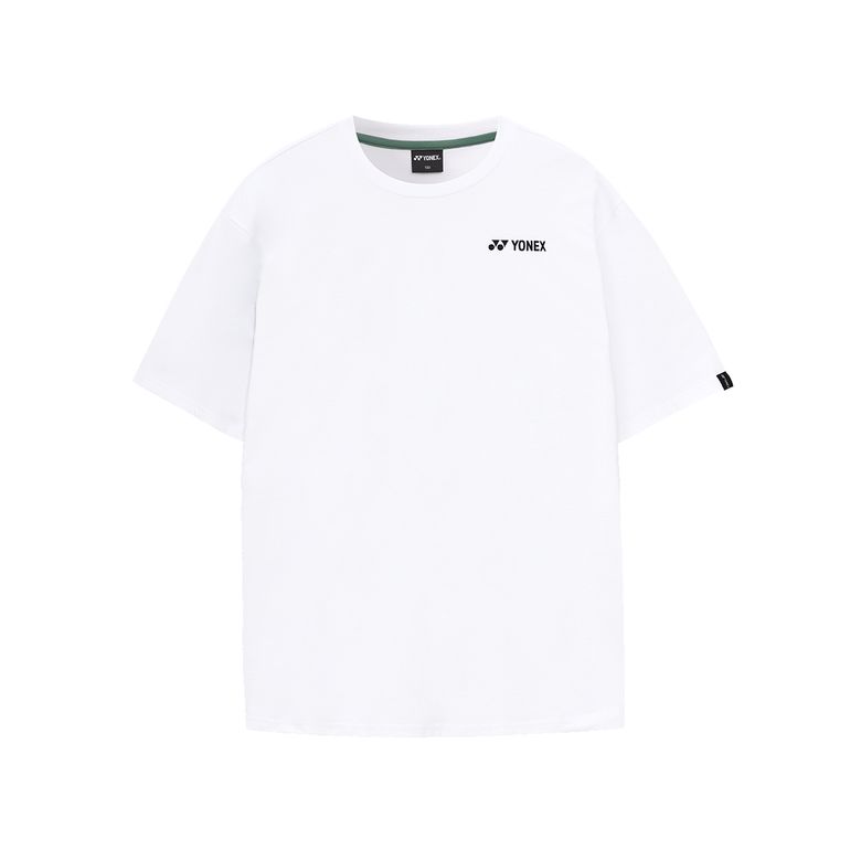251TS049U 화이트 남녀공용 뱀띠 그래픽 반팔 티셔츠