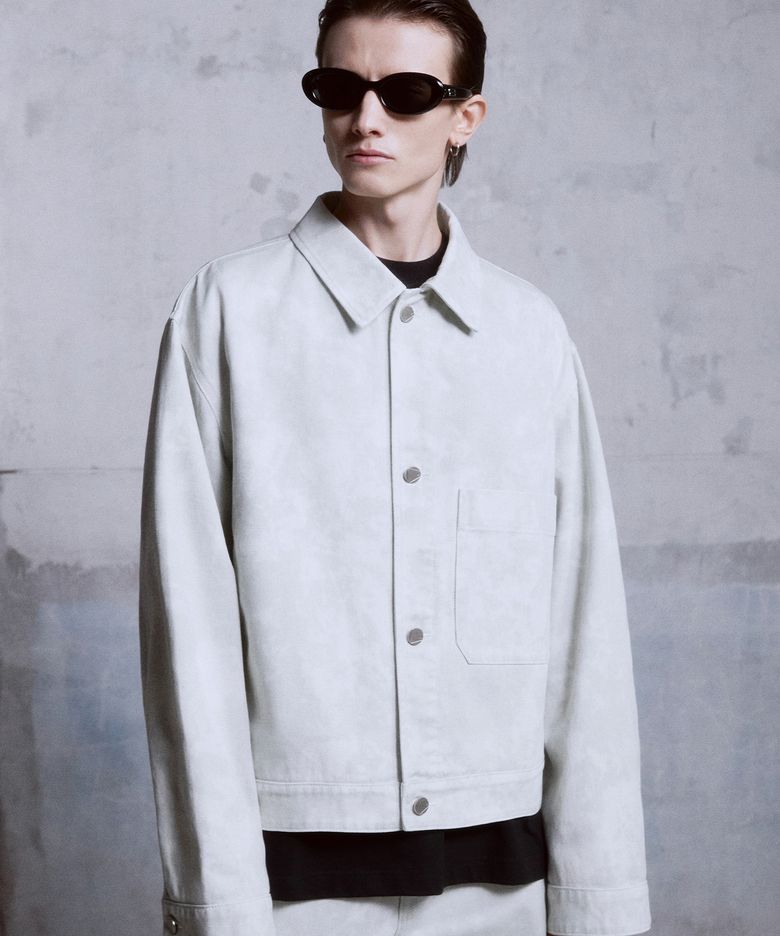Trucker Jacket Type I (Marble Grey)