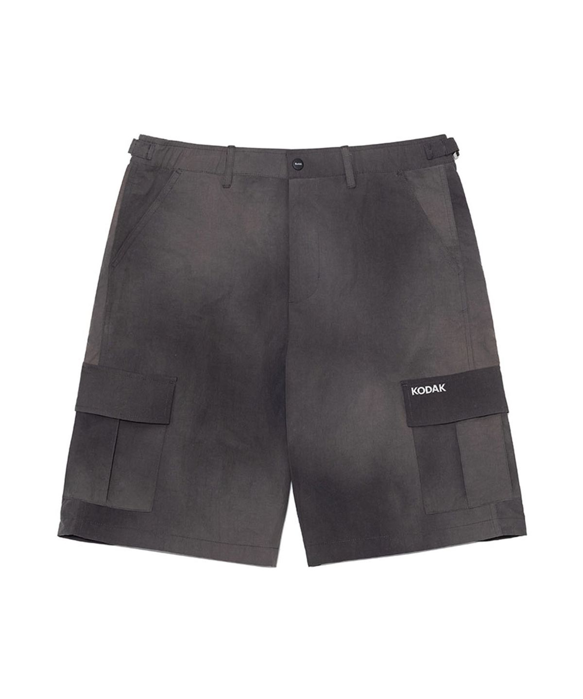 코닥(KODAK) 레시피 워싱 6부 반바지 CHARCOAL