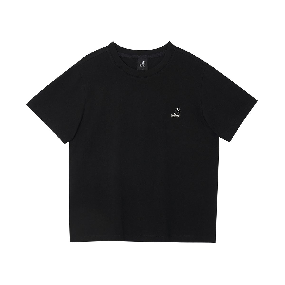 캉골(KANGOL) 우먼스 러시 로고 티셔츠 2798 블랙
