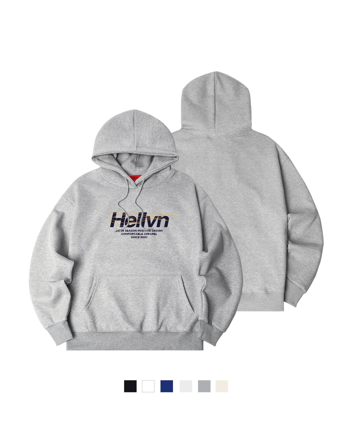 헬븐(HELLVN) H/V FIRE RIDER 오버핏 기모 후드 (GOH4-5HV051)