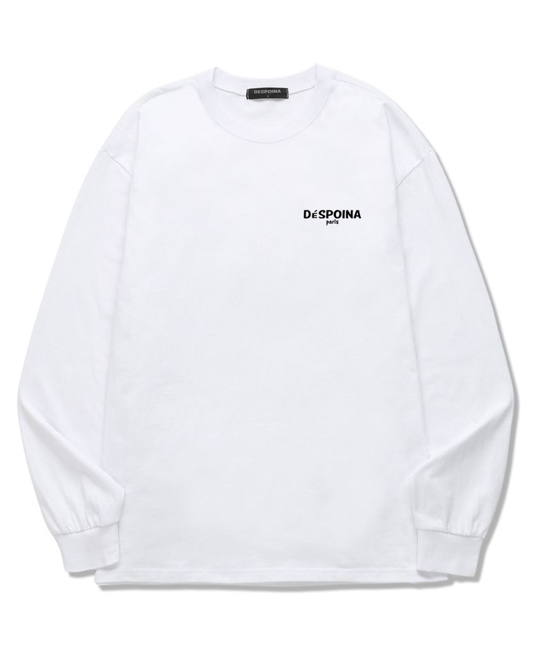 [F/W신상할인] Signature small logo 롱슬리브 (DLS024) 화이트