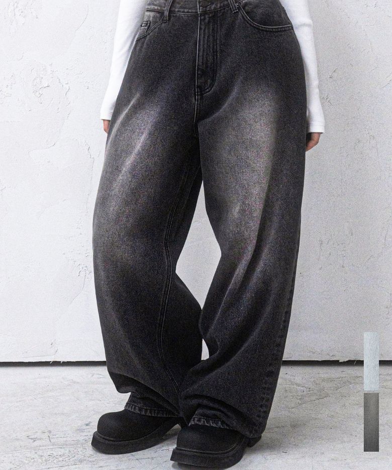 This is wide pants Washing - 2COL